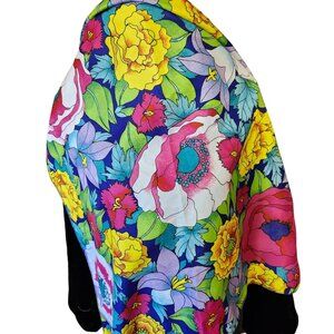 Lush Scarf 30‎ inches Square Recycle From Plastic Bottles Earth Day Polyester #7